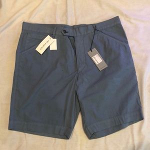 Officine Generale blue shorts NWT Sz 38